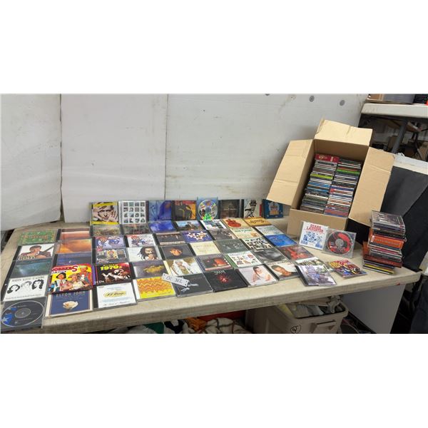 Large Lot of Assorted Music CDs: Michael Bolton, Anne Murray, Kenny G, Michael Bublé