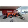 Image 1 : 2006 Kubota L4300DT Diesel MFWA Tractor with Cab, FEL, and 66” Snowblower