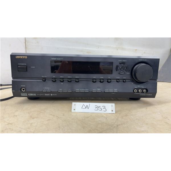 Onkyo TX-SR574 AV Receiver, AC 120V, 60Hz, 4.9A, Made in Malaysia