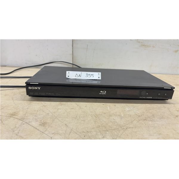 Sony BDP-S360 Blu-Ray Disc/DVD Player, AC 120V 60Hz 22W, Power Cord