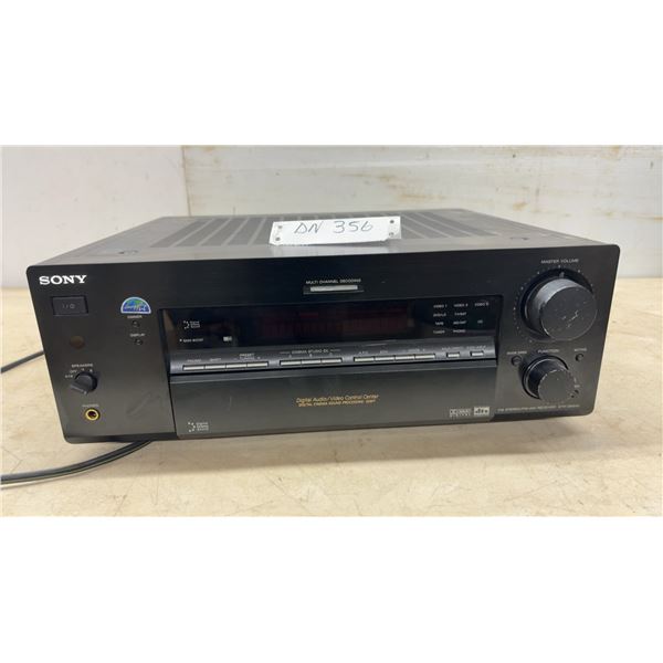 Sony STR-DB940 FM Stereo/FM-AM Receiver, AC 120V 60Hz 400VA, and Power Cord
