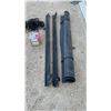 Image 2 : 6.5ft Truck Bed Tonneau Cover, Rails, and Hardware; Plus Box of Parts and Cargo Net