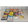 Image 1 : Walt Disney Puzzles, Press-Out Finger Puppets, 1960s Disneyland Souvenir Book, Postcards and Rub