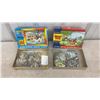 Image 8 : Walt Disney Puzzles, Press-Out Finger Puppets, 1960s Disneyland Souvenir Book, Postcards and Rub