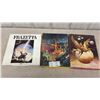 Image 1 : 3 Puzzles. sound by Frazetta and 2 Boris Vallejo Gold Wings and Tomorrow Land