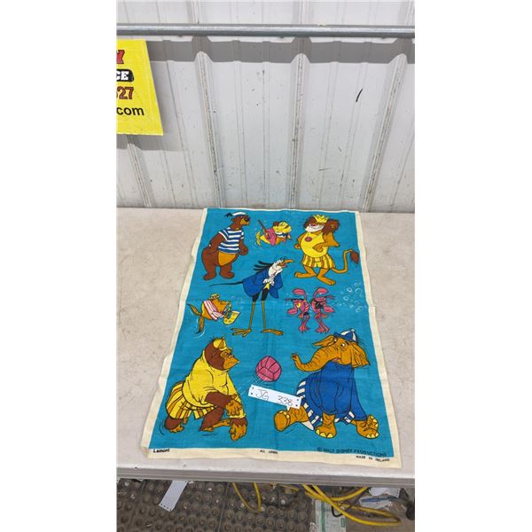 Jungle Book Linen Tea Towel - 19.5” x 28”