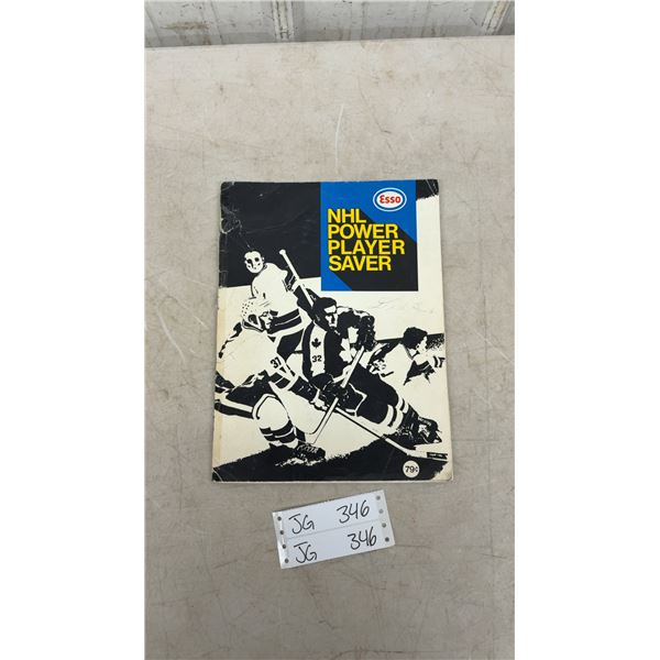 1970-1971 Esso NHL Power Player Saver Sticker Album, Incomplete