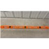 Image 3 : 4 Ft. Structo Cast Johnson Level and Stanley 2 Ft. Level