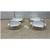 Image 1 : CorningWare Casserole Dishes with Lids, 4 Piece Set