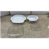 Image 3 : CorningWare Casserole Dishes with Lids, 4 Piece Set