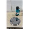 Image 7 : Thermos Teal Insulated Bottle, Tupperware Cake Takers, Salad Spinner