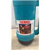Image 8 : Thermos Teal Insulated Bottle, Tupperware Cake Takers, Salad Spinner
