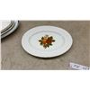 Image 2 : Assorted Decorative serving Platters and Bowls, Including Blue Willow, Fruit, Floral
