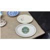 Image 3 : Assorted Decorative serving Platters and Bowls, Including Blue Willow, Fruit, Floral