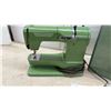 Image 2 : Vintage Elna Supermatic Sewing Machine with Case and Foot Pedal and Metal Case, circa 1950s