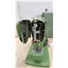 Image 4 : Vintage Elna Supermatic Sewing Machine with Case and Foot Pedal and Metal Case, circa 1950s