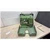 Image 8 : Vintage Elna Supermatic Sewing Machine with Case and Foot Pedal and Metal Case, circa 1950s