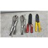 Image 7 : Toolbox with Crescent Wrenches, Pliers, Snips and Vise Grips