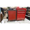 Image 1 : MVP Canada Industries Rolling Metal Cabinet and Waterloo Red Rolling Tool Chest