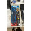 Image 5 : Torcan Battery Charger, Motomaster Battery Charger, Mastercraft Strap Wrench, Grease Gun