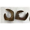 Image 3 : Vintage Cast Iron Cobbler's Anvils and Shoe Lasts: (2) No. 2 Anvils, (4) Shoe Lasts