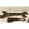 Image 6 : Vintage Wrench Display; Adjustable, Open-End, and Box-End Wrenches