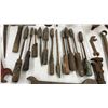 Image 4 : Assorted Antique and Vintage Hand Tools: Wrenches, Hammers, Screwdrivers