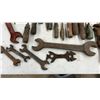 Image 5 : Assorted Antique and Vintage Hand Tools: Wrenches, Hammers, Screwdrivers