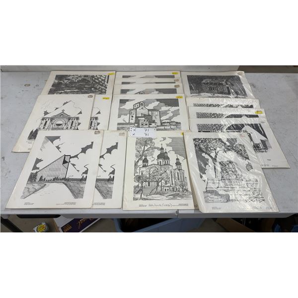 Alexander Olson Limited Edition Prints: La Verendrye, Winnipeg St. Ry