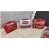 Image 3 : Coca-Cola Collectible Lunch Boxes and Cooler-Style Tins, Including Van and Round Tins
