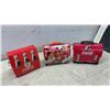 Image 4 : Coca-Cola Collectible Lunch Boxes and Cooler-Style Tins, Including Van and Round Tins