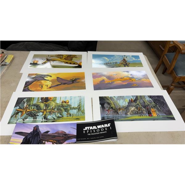 Star Wars Episode I: The Phantom Menace Portfolio, 1999, Artwork by Doug Chiang, 20 Prints