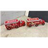 Image 3 : Coca-Cola Christmas and Classic Delivery Truck Tins, 8-Piece Lot