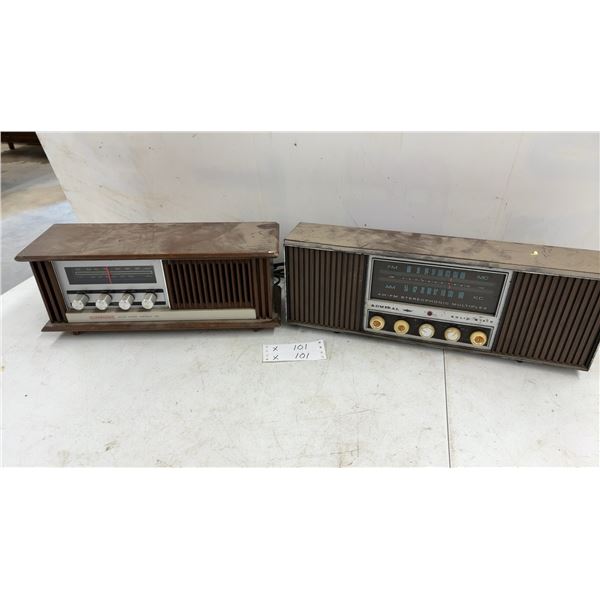 Supersonic and Admiral Solid State AM/FM Stereophonic Multiplex Radios