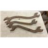 Image 3 : Lot of 30+ Antique and Vintage Wrenches: Spud Wrenches, Open-End Wrenches