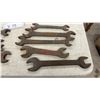 Image 4 : Lot of 30+ Antique and Vintage Wrenches: Spud Wrenches, Open-End Wrenches