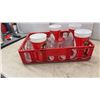 Image 12 : Coca-Cola Santa Claus plastic Collector Cups, 11 Batman Embossed Glass Mugs