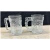 Image 6 : Coca-Cola Santa Claus plastic Collector Cups, 11 Batman Embossed Glass Mugs