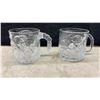 Image 8 : Coca-Cola Santa Claus plastic Collector Cups, 11 Batman Embossed Glass Mugs