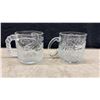 Image 9 : Coca-Cola Santa Claus plastic Collector Cups, 11 Batman Embossed Glass Mugs
