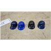 Image 6 : Lot of 27 MLB Mini Baseball Helmets: Atlanta Braves, Baltimore Orioles, Boston Red Sox
