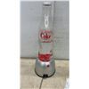 Image 6 : Coca-Cola Contour Bottle Liquid Motion Lamp with Silver Base, 21” Tall, More water needs to be