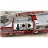 Image 4 : Tonka Fire Rescue Ladder Truck, No. 18, with Extendable Ladder and Control Panel