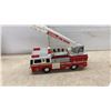 Image 6 : Tonka Fire Rescue Ladder Truck, No. 18, with Extendable Ladder and Control Panel