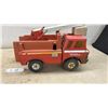 Image 5 : Tonka Aerial Ladder Truck, White Ladder, Atom Symbol Decal