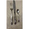 Image 5 : 26-Piece Stainless Flatware Set With Wood chest, 2 different patterns