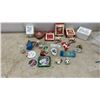 Image 1 : Hallmark Keepsake Ornaments: Toddler Photo Holders (2), "Our First Christmas Together" (2)