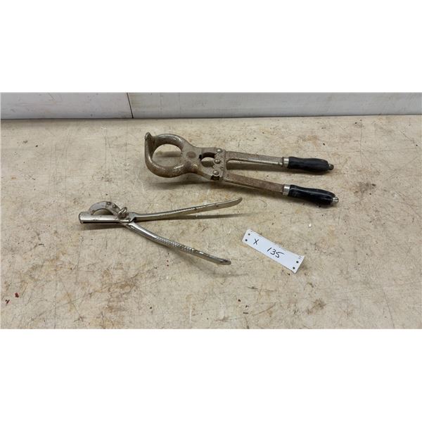 Vintage Castrating Tools