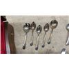 Image 3 : Silverplate Flatware Set in Wood Case, Different Patterns