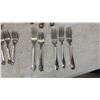 Image 4 : Silverplate Flatware Set in Wood Case, Different Patterns